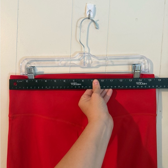 Fabletics Pure Luxe Leggings Red, Size XXL/1X Short - Picture 12 of 13